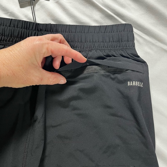 Barbell Maverick Men's Black Athletic Shorts size Medium NWT - Picture 7 of 13